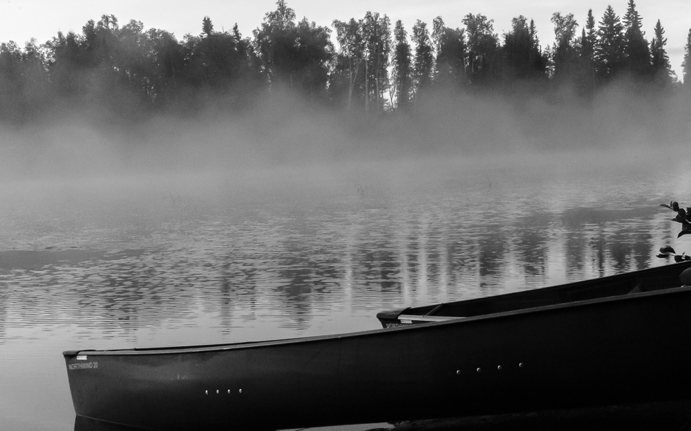 Boundary Waters golden hour light
